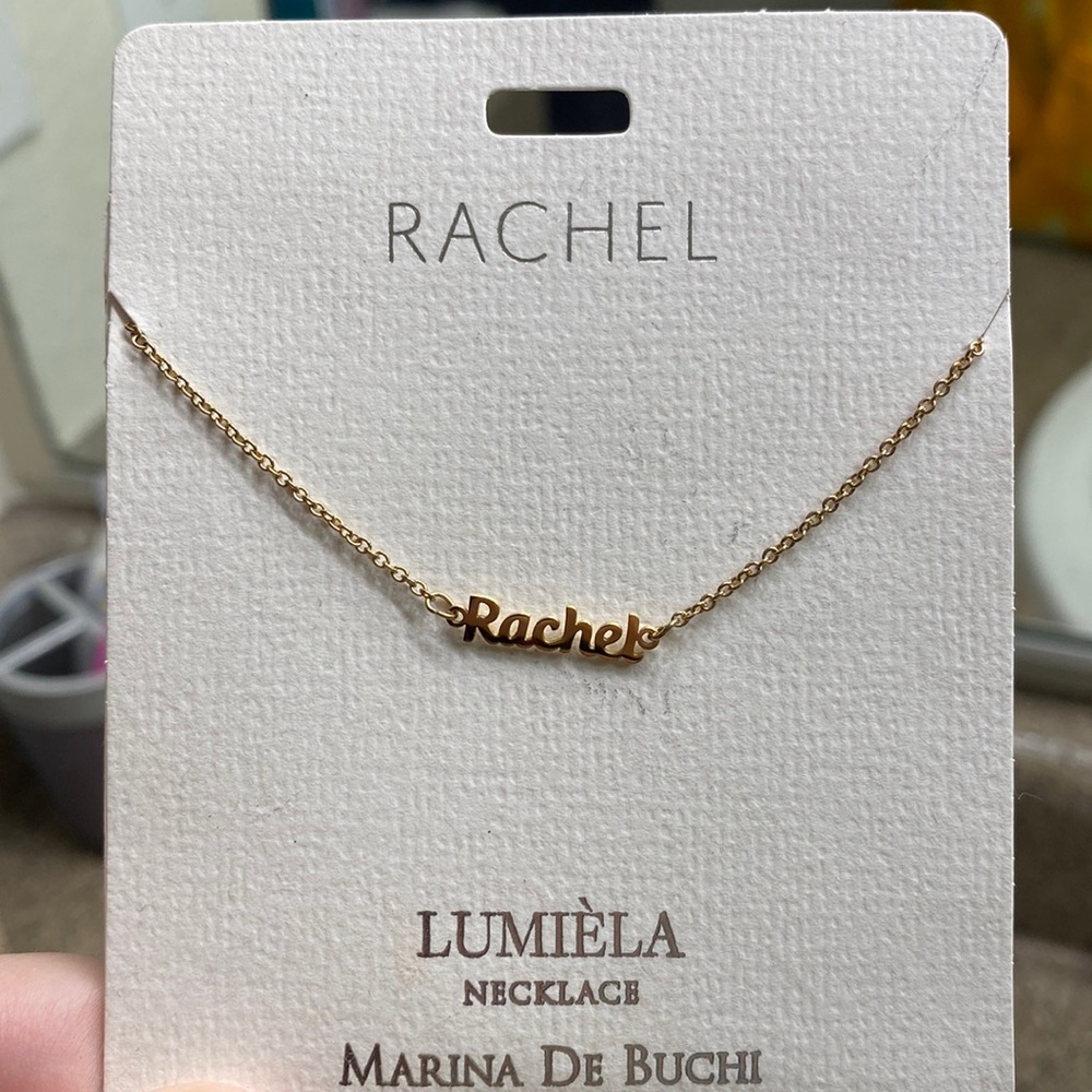 gold Rachel necklace